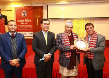 ग्लोबल आइएमई बैंक १६ औँ वर्षमा प्रवेश, १५ वर्षदेखि सेवारत ४९ कर्मचारी सम्मानित